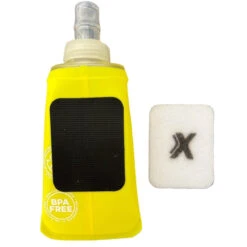 COXA CARRY Soft Flasks With Velcro (150mL) 12 COXA CARRY Soft Flasks With Velcro (150mL) -Ski Equipment Coxa Soft Flask Velcro 150ml Yellow Back