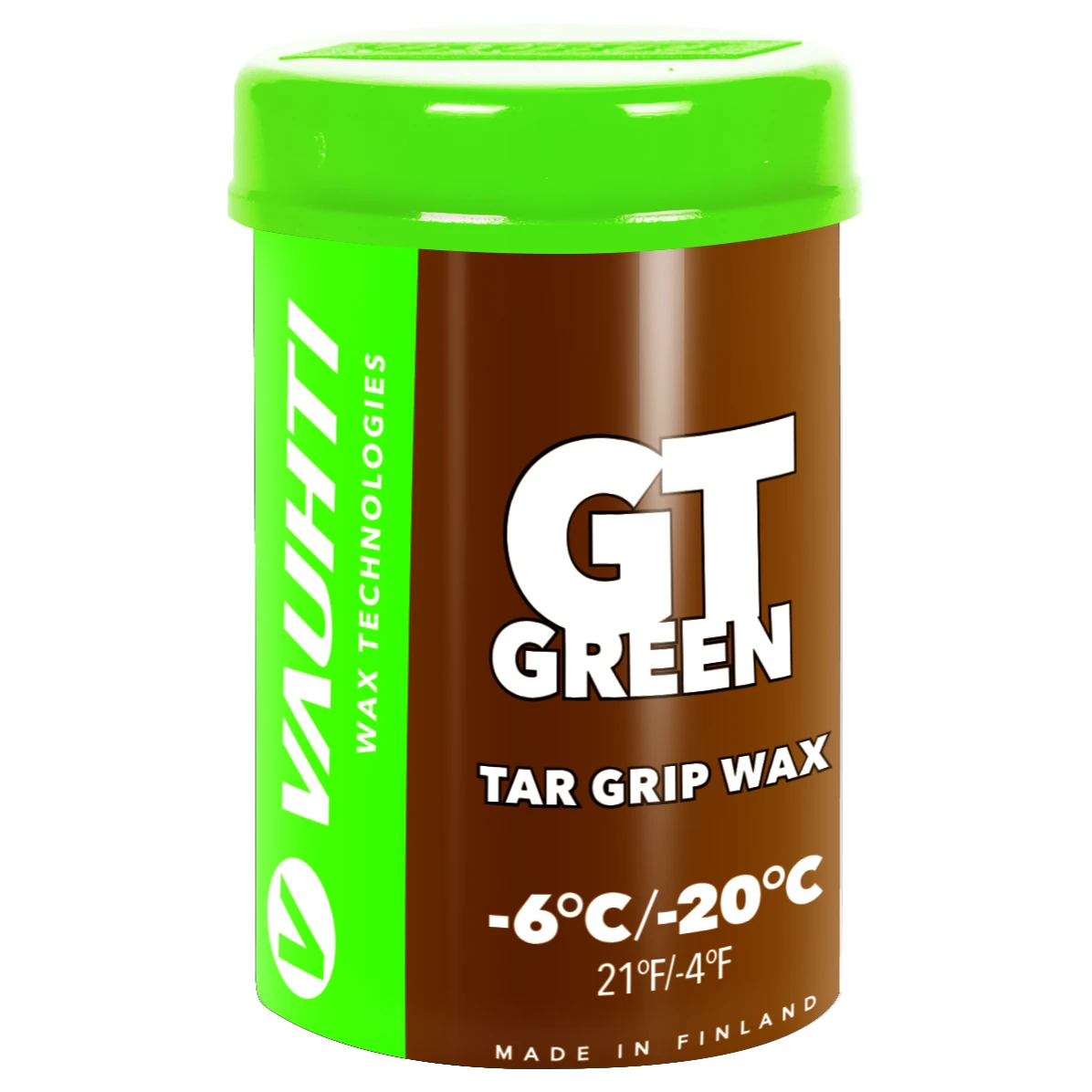 Vauhti GT GREEN Hardwax | 45g (-6C/-20C) 1 Vauhti GT GREEN Hardwax | 45g (-6C/-20C)