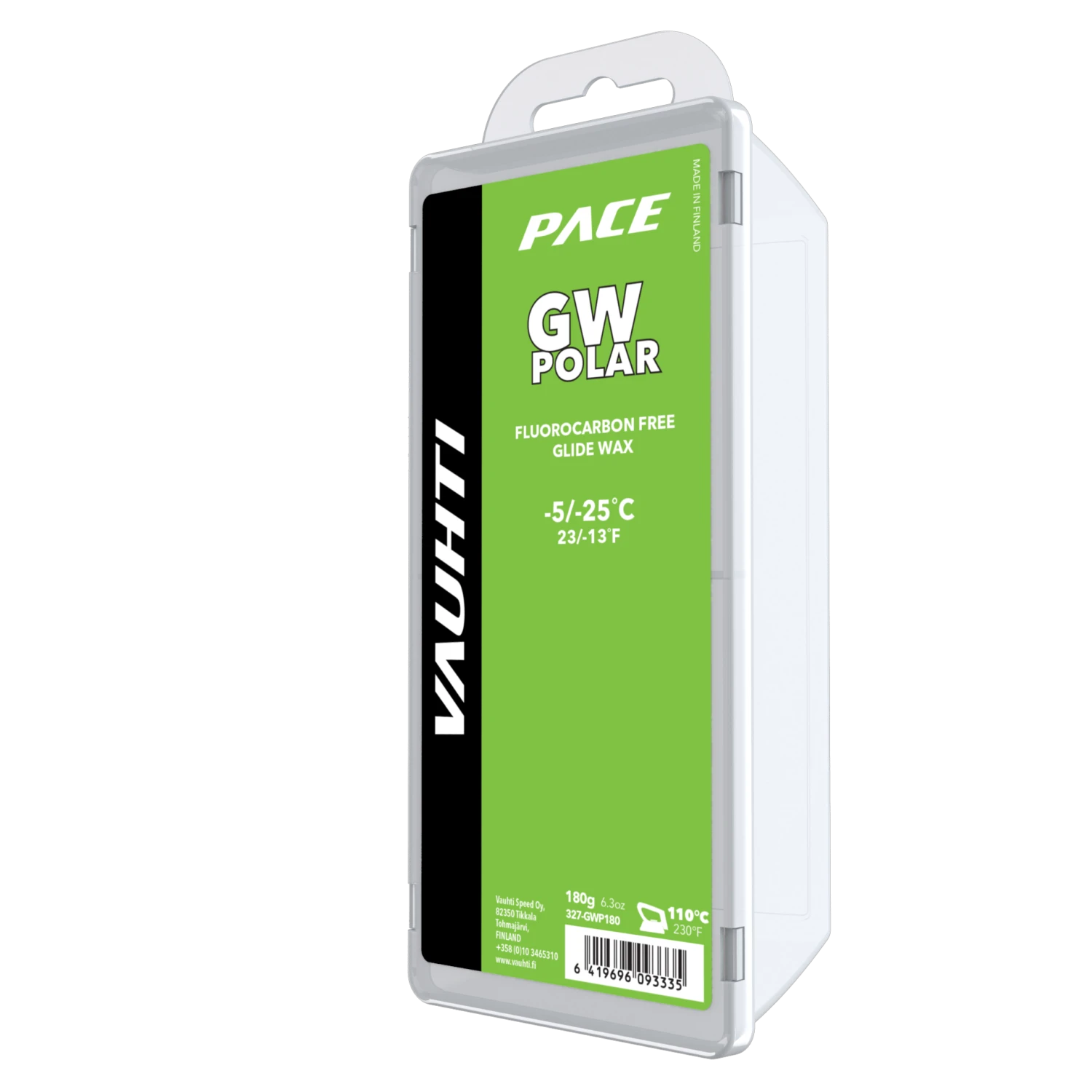 Vauhti GW POLAR Melt Wax (-5C/-25C) 2 Vauhti GW POLAR Melt Wax (-5C/-25C) - Image 2