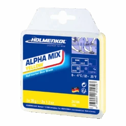 Holmenkol Alphamix YELLOW Melt Basewax (0C/-4C)