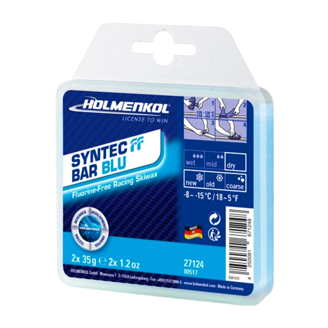 Holmenkol Syntec FF Bar BLU (-8C/-15C) 1 Holmenkol Syntec FF Bar BLU (-8C/-15C)
