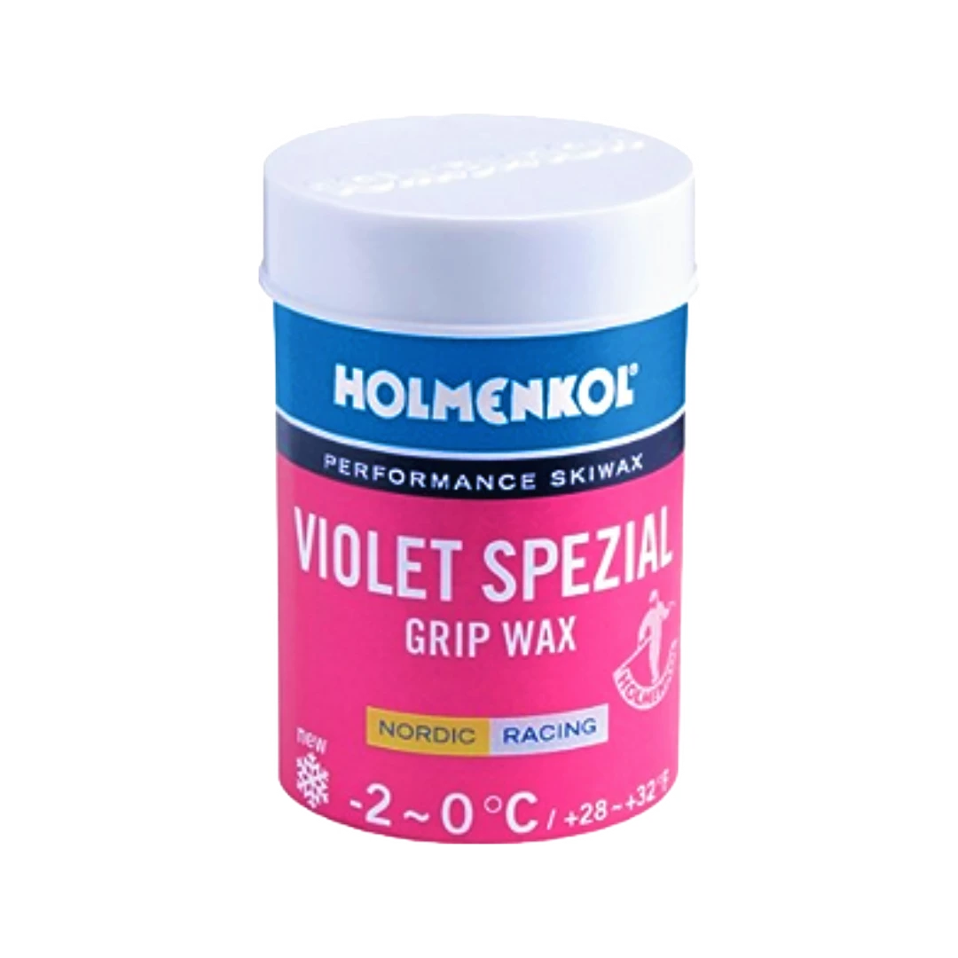 Holmenkol Grip Violet Spezial | 45g (0C/-2C) 1 Holmenkol Grip Violet Spezial | 45g (0C/-2C)