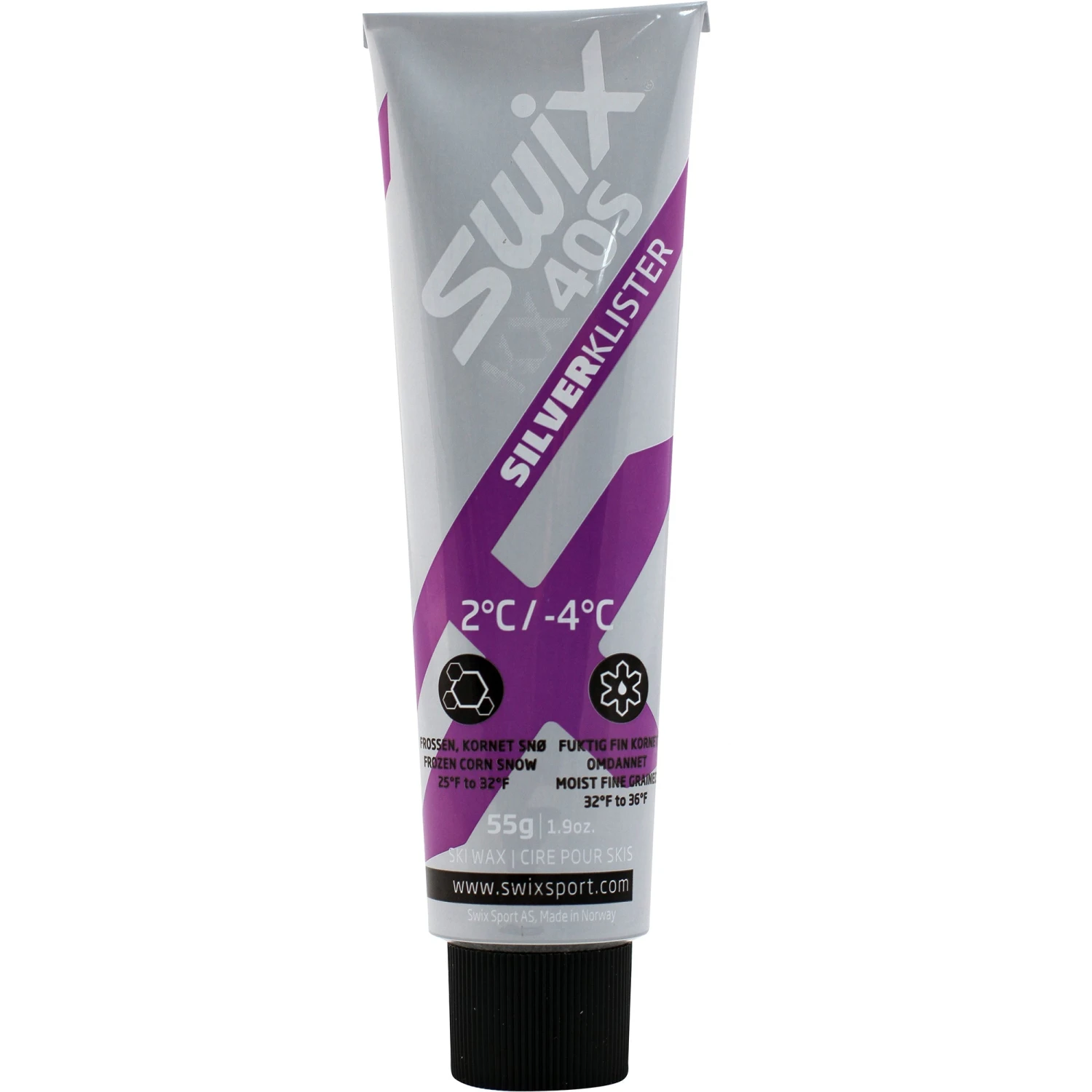 Swix KX40S Violet Silver Klister (2C/-4C) | 55g 1 Swix KX40S Violet Silver Klister (2C/-4C) | 55g