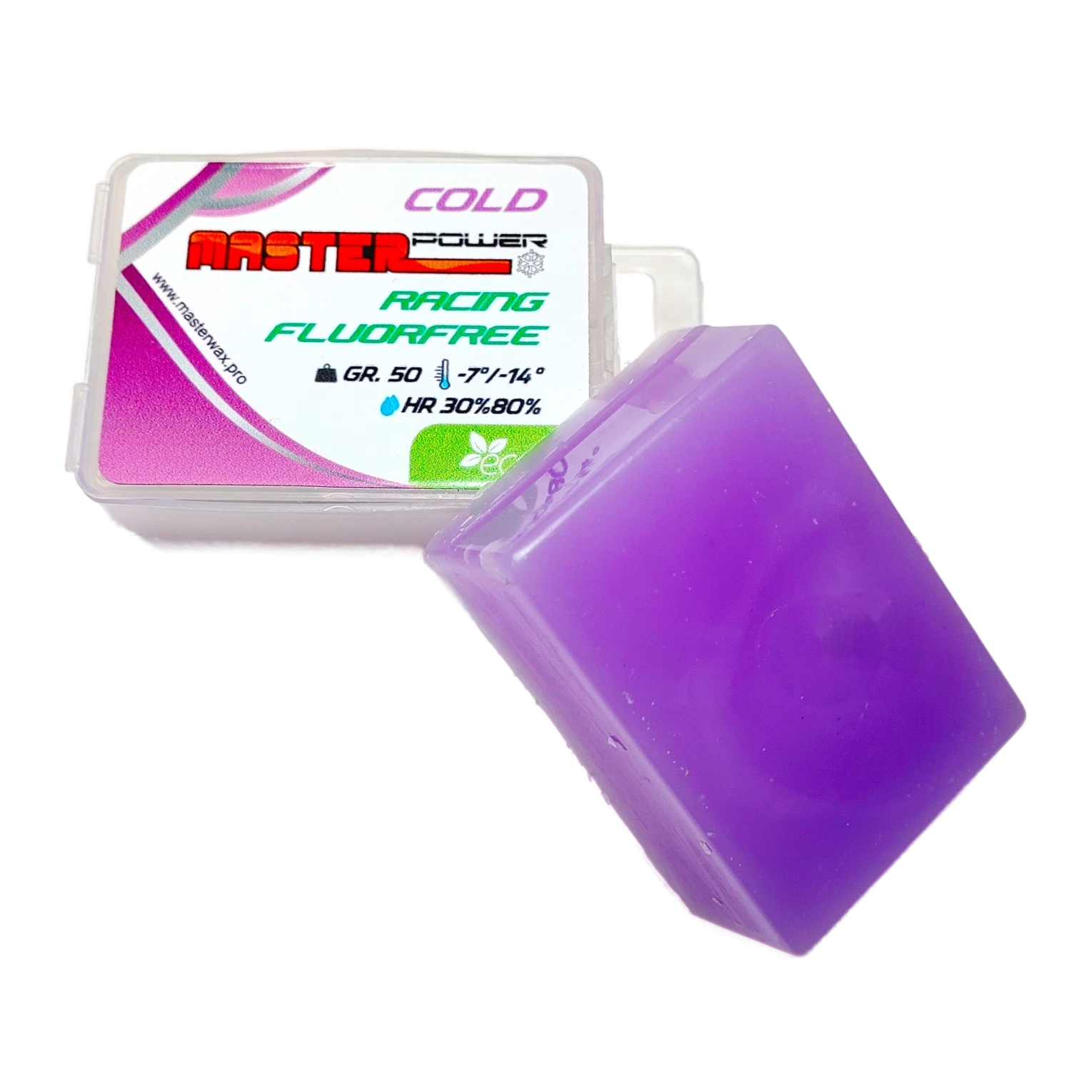 MasterWax RACING FLUORFREE Cold Melt Wax (-7C/-14C) 1 MasterWax RACING FLUORFREE Cold Melt Wax (-7C/-14C)