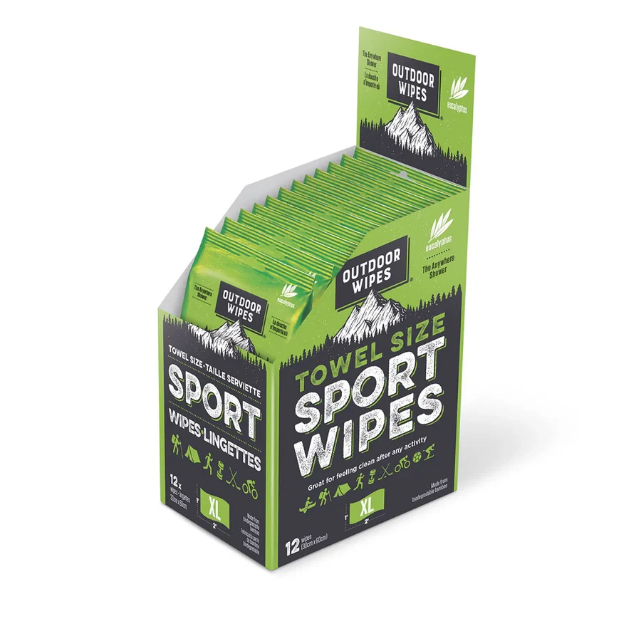 Outdoor Wipes Towel Size Sport Wipes XL 2 Outdoor Wipes Towel Size Sport Wipes XL - Image 2