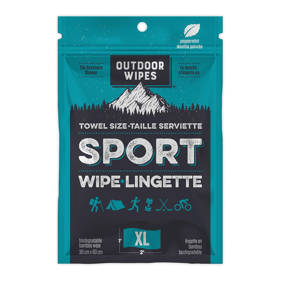Outdoor Wipes Towel Size Sport Wipes XL 4 Outdoor Wipes Towel Size Sport Wipes XL - Image 4