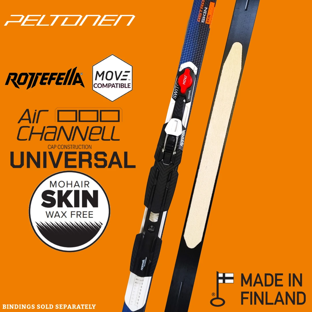 Peltonen ASTRA SKIN JR Skis + Basic NNN Bindings 2 Peltonen ASTRA SKIN JR Skis + Basic NNN Bindings - Image 2