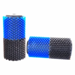 Red Creek Ultrafine Curled Steel/Blue Nylon Combi 140mm Roto Brush