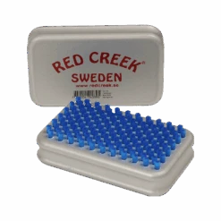 Red Creek Blue 6mm Nylon Racing Silver Hand Brush