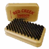 Red Creek Ultrafine Steel/Horsehair Mix Gold Hand Brush