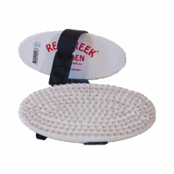 Red Creek Hard White 6mm Nylon Oval Hand Brush