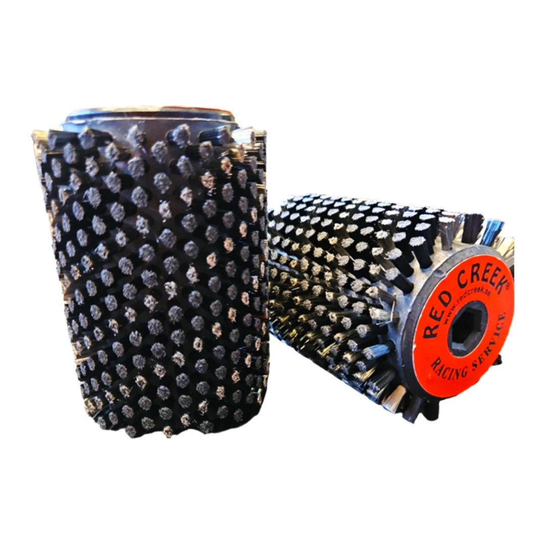 Red Creek Ultrafine Straight Steel/Nylon Spiro Mix 100mm Roto Brush 1 Red Creek Ultrafine Straight Steel/Nylon Spiro Mix 100mm Roto Brush