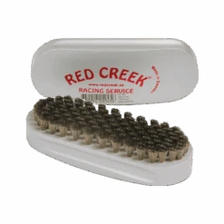 Red Creek Ultrafine Curled Steel Racing Silver Hand Brush