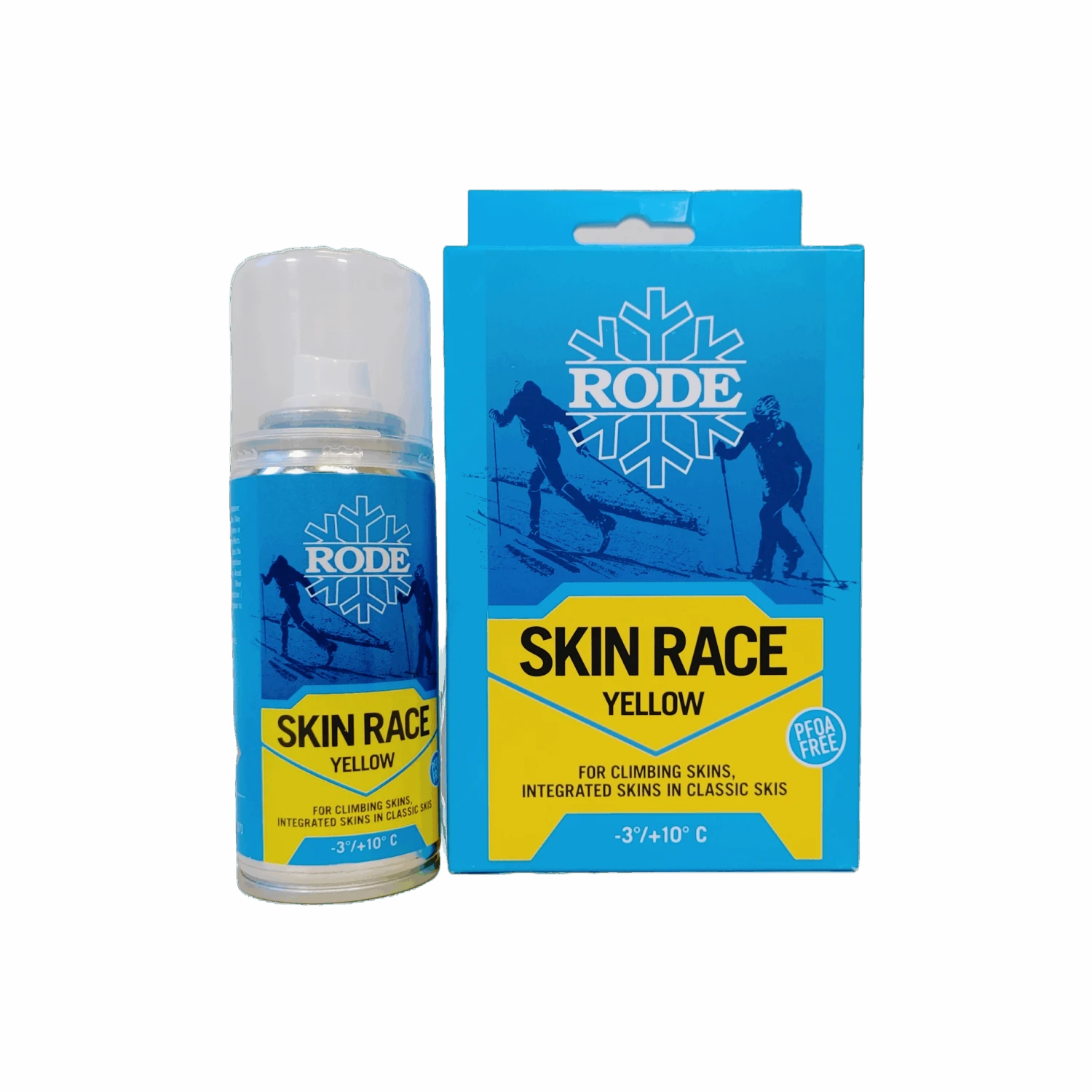Rode SKIN SKI RACING YELLOW WAX KIT | 100ml (10C/-3C) 1 Rode SKIN SKI RACING YELLOW WAX KIT | 100ml (10C/-3C)