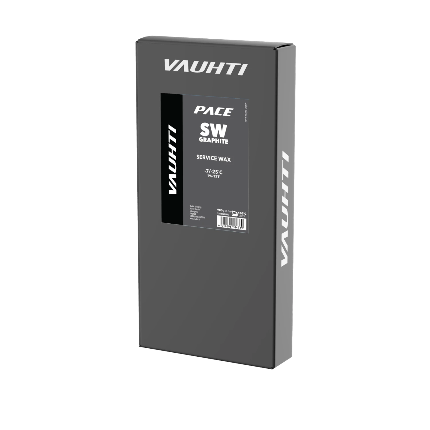 Vauhti SW GRAPHITE Melt Wax | 900g (-7C/-25C) 1 Vauhti SW GRAPHITE Melt Wax | 900g (-7C/-25C)
