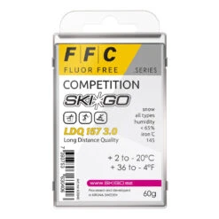 Ski*Go FFC LDQ 157 3.0 Melt Wax (2C/-20C) | 60g