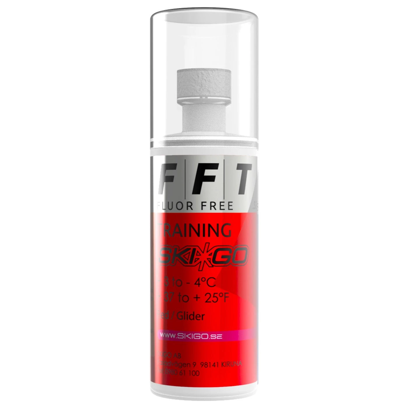 Ski*Go FFT Red Liquid Glide (3C/-4C) | 100ml 1 Ski*Go FFT Red Liquid Glide (3C/-4C) | 100ml