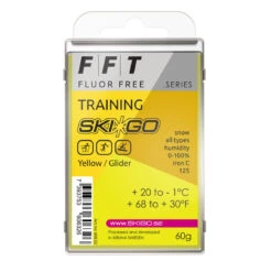 Ski*Go FFT Yellow Melt Wax (20C/-1C)