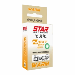 STAR NEXT WARM Fluoro-Free Racing Wool-Apply BLOCK (0C/-5C) | 28g