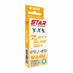 STAR NEXT WARM Fluoro-Free Racing Melt Wax (0C/-5C)