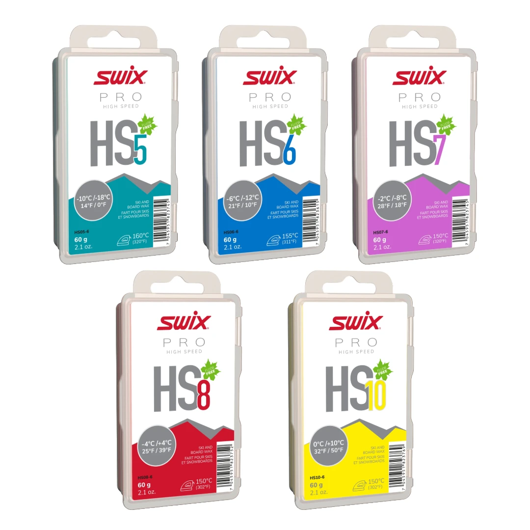 Swix HS Melt Wax Bundle 1 Swix HS Melt Wax Bundle