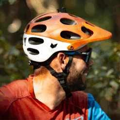Catlike Yelmo MTB Helmet -Ski Equipment Yelmo Orange Action