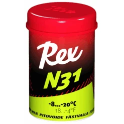 Rex Wax N31 Green Fluoro-Free Racing Grip (-8C/-20C) | 45g