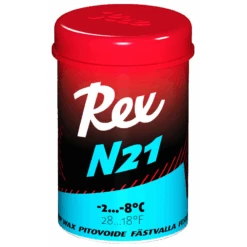 Rex Wax N21 Blue Fluoro-Free Racing Grip (-2C/-8C) | 45g