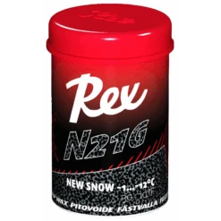 Rex Wax N21G Black `New Snow` Fluoro-Free Racing Grip (-1C/-12C) | 45g