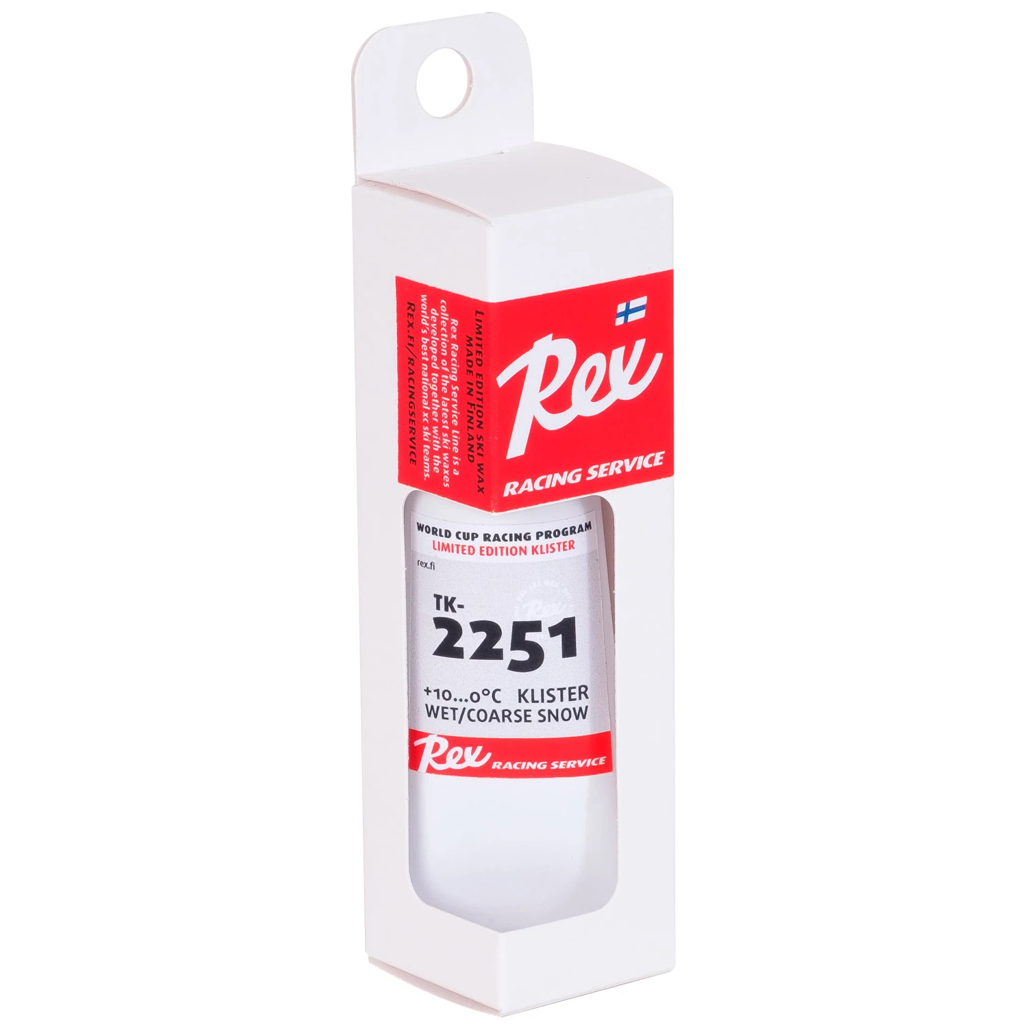 Rex Wax TK-2251 World Cup Klister (10C/0C) | 55ml 1 Rex Wax TK-2251 World Cup Klister (10C/0C) | 55ml