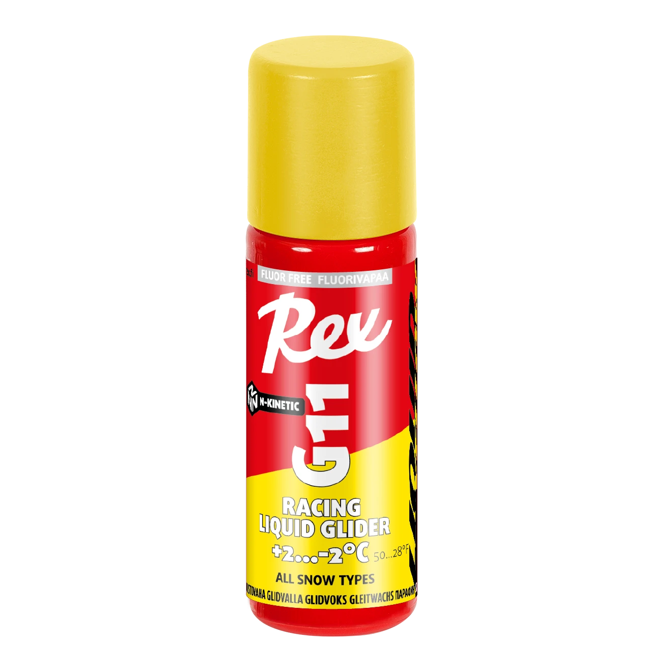 Rex Wax G11 Yellow N-Kinetic Liquid Glider (10C/-2C) 1 Rex Wax G11 Yellow N-Kinetic Liquid Glider (10C/-2C)